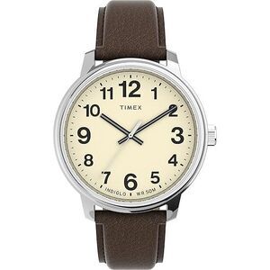 Timex Easy Reader Classic Leather Mens Watch
